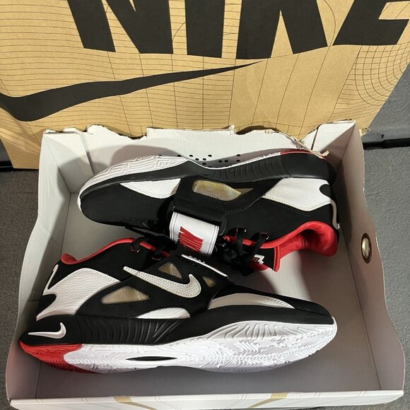 NEW Nike Lebron 21 \'Prime 93\' Black White Fire Red HQ3480-001 Men Size 8.5 main image 6